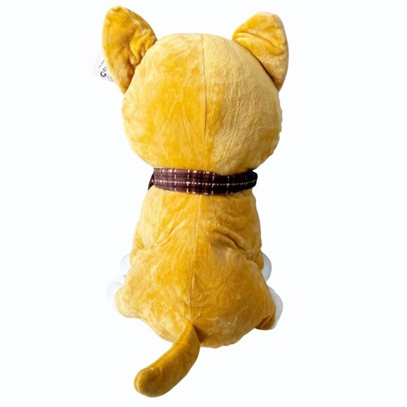 Goffa Smiling Shiba Inu Plush Japanese Dog With Scarf 15" Super Soft Stuffed Toy - Picture 7 of 10